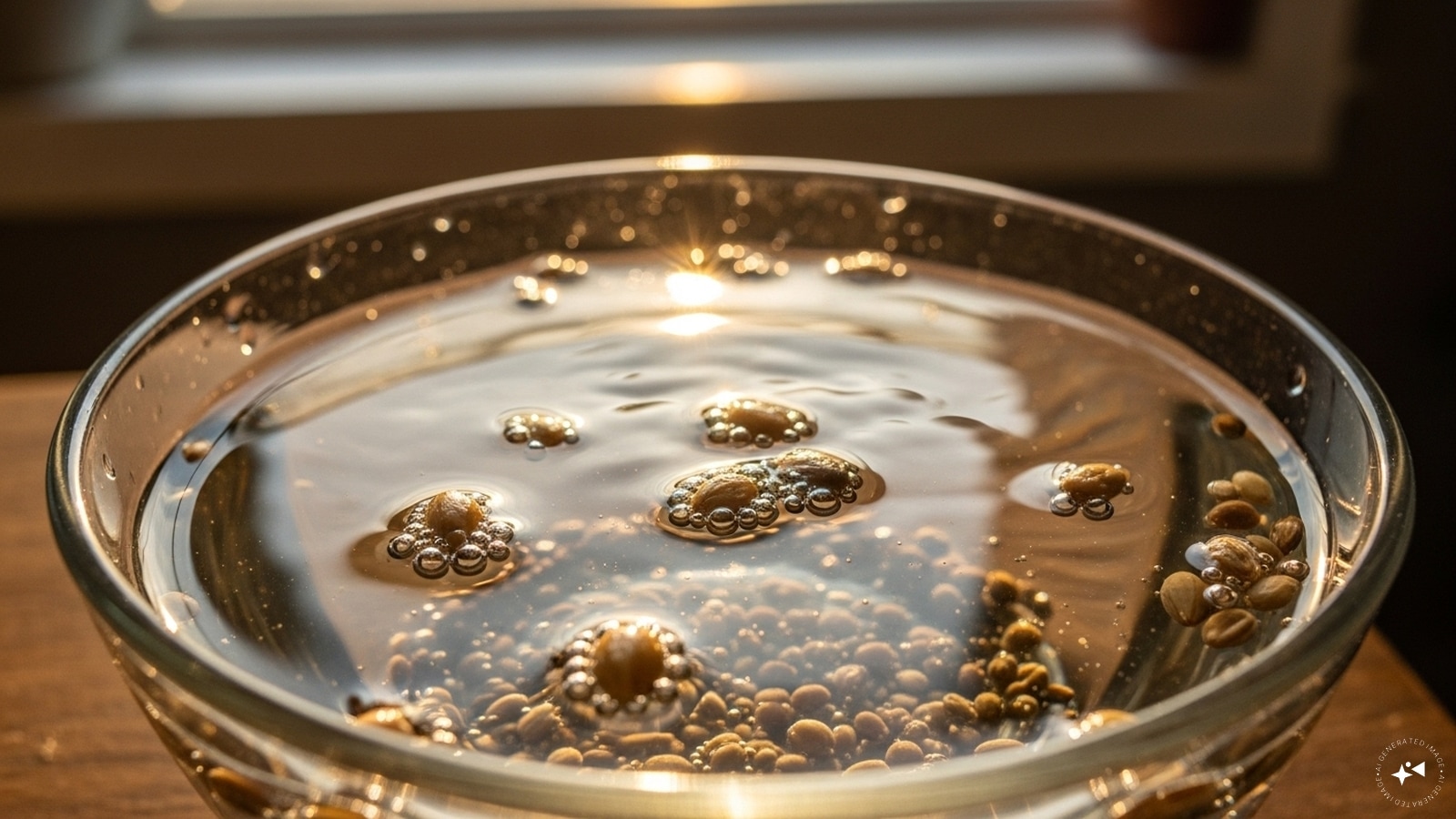  Soak The Seeds: Take lukewarm water and soak the seeds for 24 hours to help with germination.