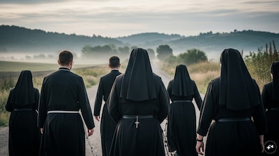 Priests and nun allege assault in Odisha (AI-generated image)