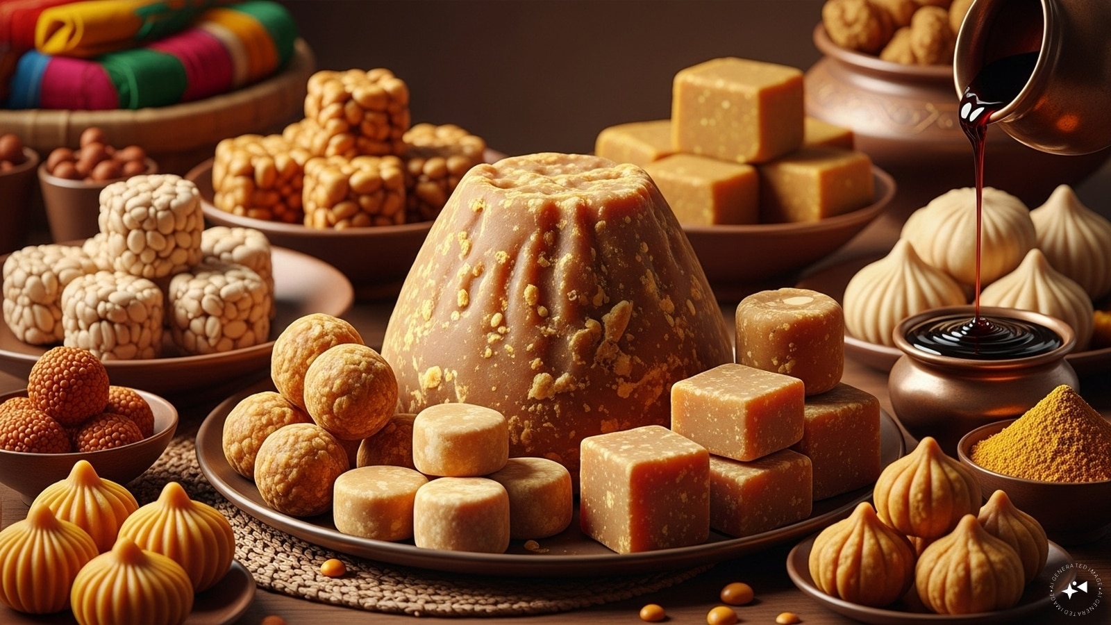 Boosts Immunity: Rich in iron, magnesium, and antioxidants, jaggery helps strengthen the immune system and combat infections. Boosts Immunity: Rich in iron, magnesium, and antioxidants, jaggery helps strengthen the immune system and combat infections.