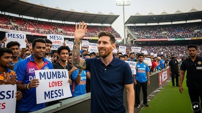Lionel Messi could be coming to India. [AI Generated Image]