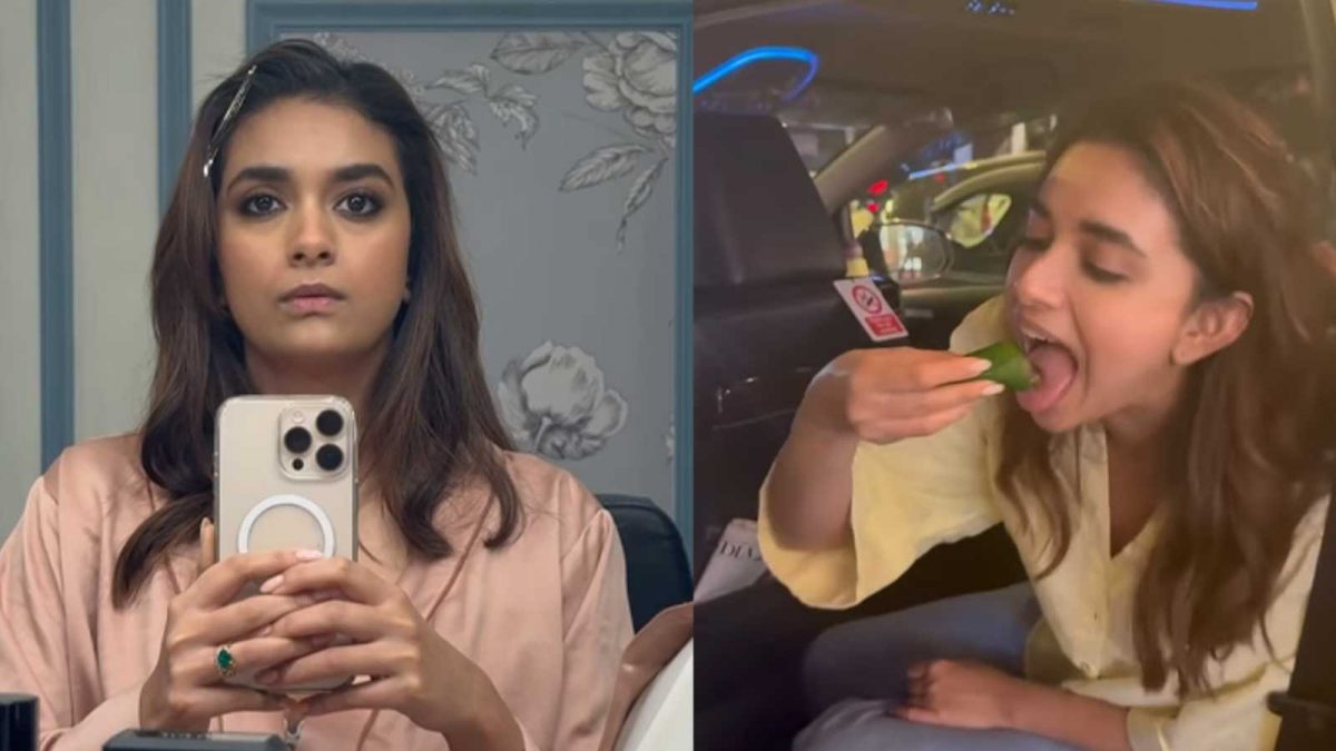 Keerthy Suresh Shares July Moments, Wraps Up with Paan