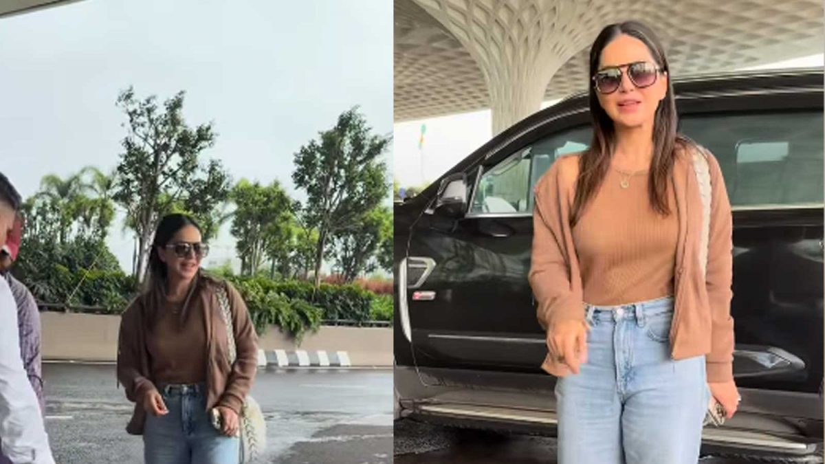 Sunny Leone's Airport Style and Upcoming Film Vista Village