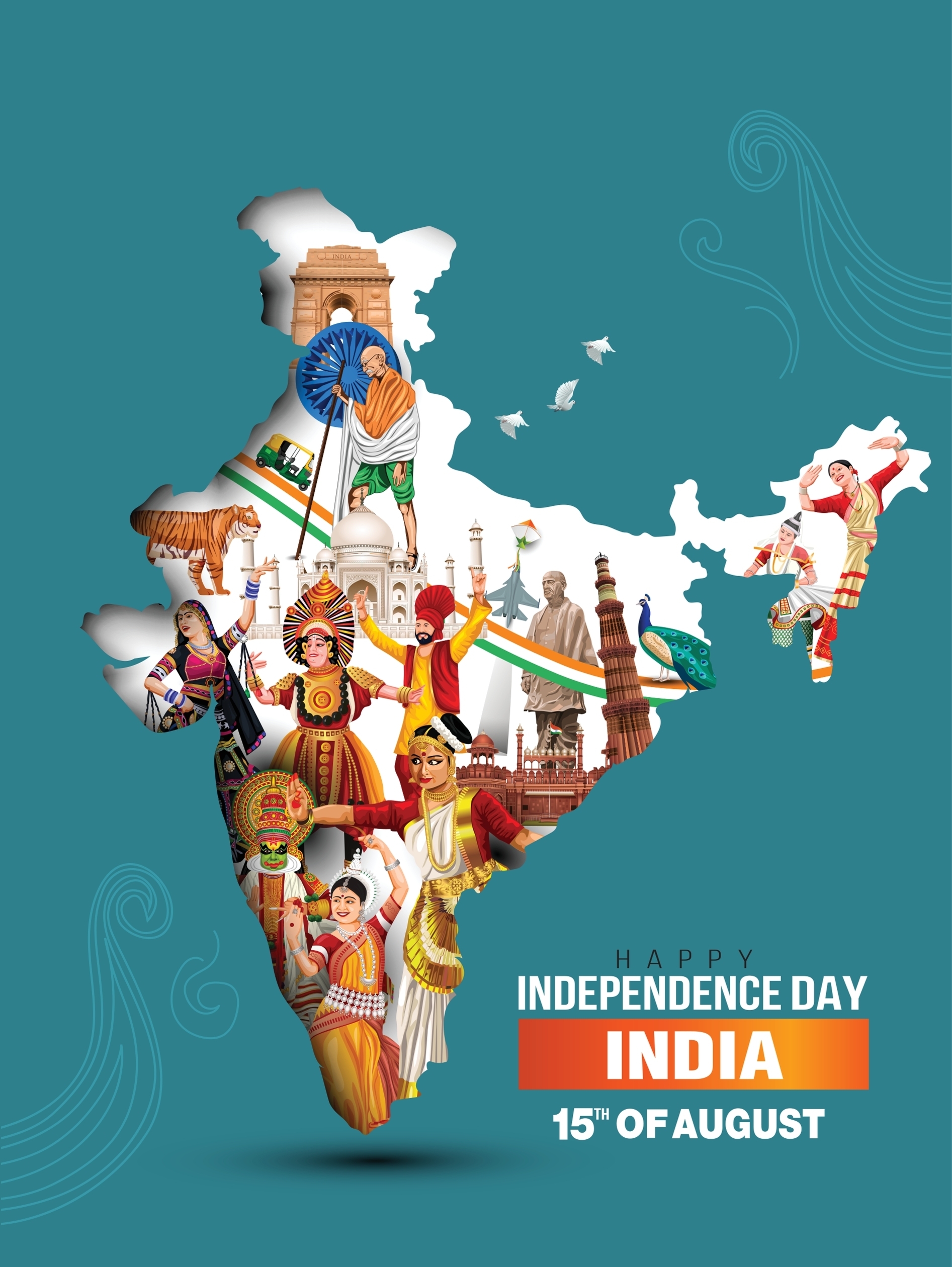 Happy Independence Day 2025: 15th August Wishes, Inspiring Quotes, Images, SMS, And Status To Share With Friends, Family And Colleagues 4 independence day 2025 wishes in english 2025 08 20ce58ec02c0876aeb356529c2ed7103