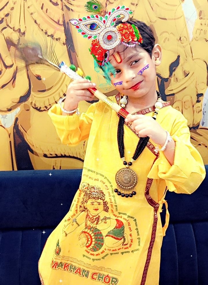 Janmashtami is a celebration of Lord Krishna’s birth.