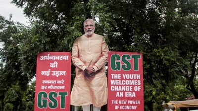 The GST overhaul also serves as a strong political counter to opposition narratives. File pic/PTI
