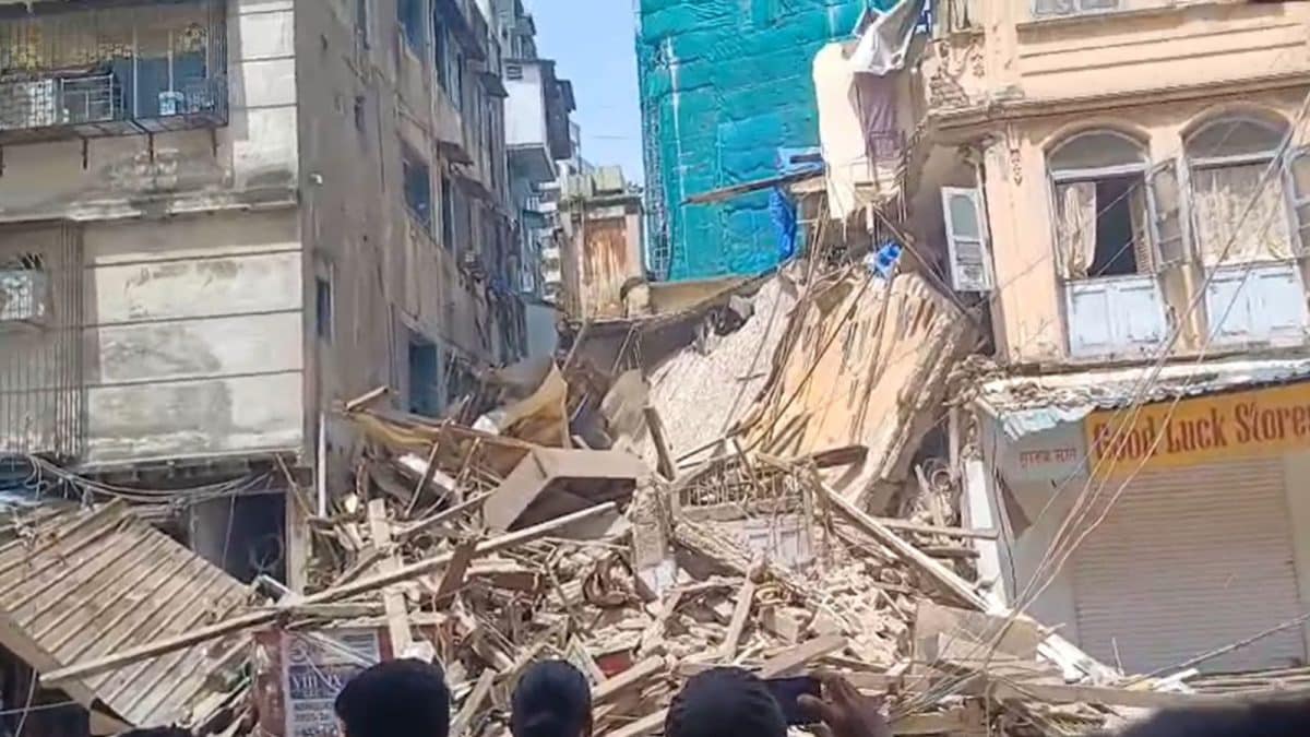 Mumbai Building Collapse: No Injuries Reported After Incident