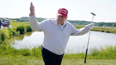 The 990-hectare site designated for Donald Trump's golf resort project currently supports fruit farms growing bananas, longan, and other crops. (AP File)