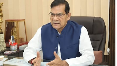 AK Sharma's anger against top officers and engineers burst out on July 24. (X)