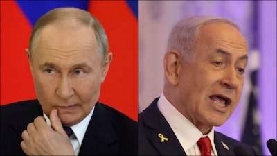 Russian President Vladimir Putin and Israeli PM Benjamin Netanyahu. (Reuters)