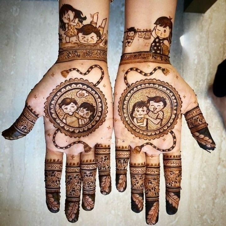RAKSHA BANDHAN 2025 के लिए सुंदर मेहंदी डिजाइन RAKSHA BANDHAN 2025 के लिए सुंदर मेहंदी डिजाइन