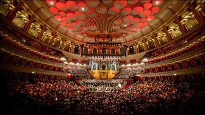 The Royal Albert Hall in London, United Kingdom.
