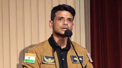  Group Captain Shubhanshu Shukla (Credits: PTI)