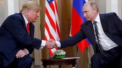 Trump and Putin will hold talks on August 15 to discuss a potential ceasefire in Ukraine. (AP/File)
