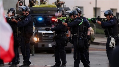 The heavy-handed approach by US Immigration and Customs Enforcement (ICE) agents has come under criticism. (Reuters/File)