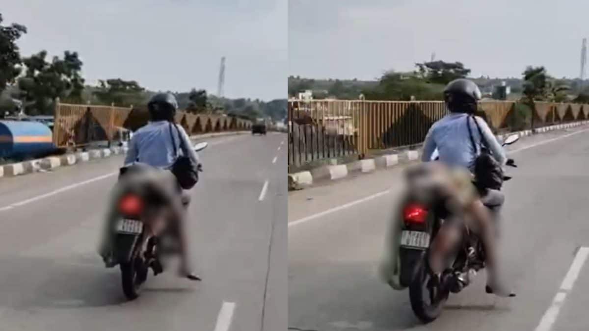 Man Transports Wife's Body on Motorcycle After Fatal Accident