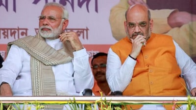 File photo of Prime Minister Narendra Modi with Union Home Minister Amit Shah (PTI photo) 