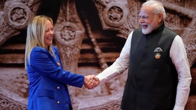 File photo of PM Narendra Modi with his Italian counterpart Giorgia Meloni in New Delhi (Image: Reuters) 