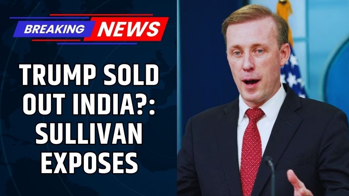 <div>Ex-US NSA Jake Sullivan Accuses Trump Of Sacrificing India Ties For Familys Business With Pakistan</div> <div>Ex-US NSA Jake Sullivan Accuses Trump Of Sacrificing India Ties For Family's Business With Pakistan</div>