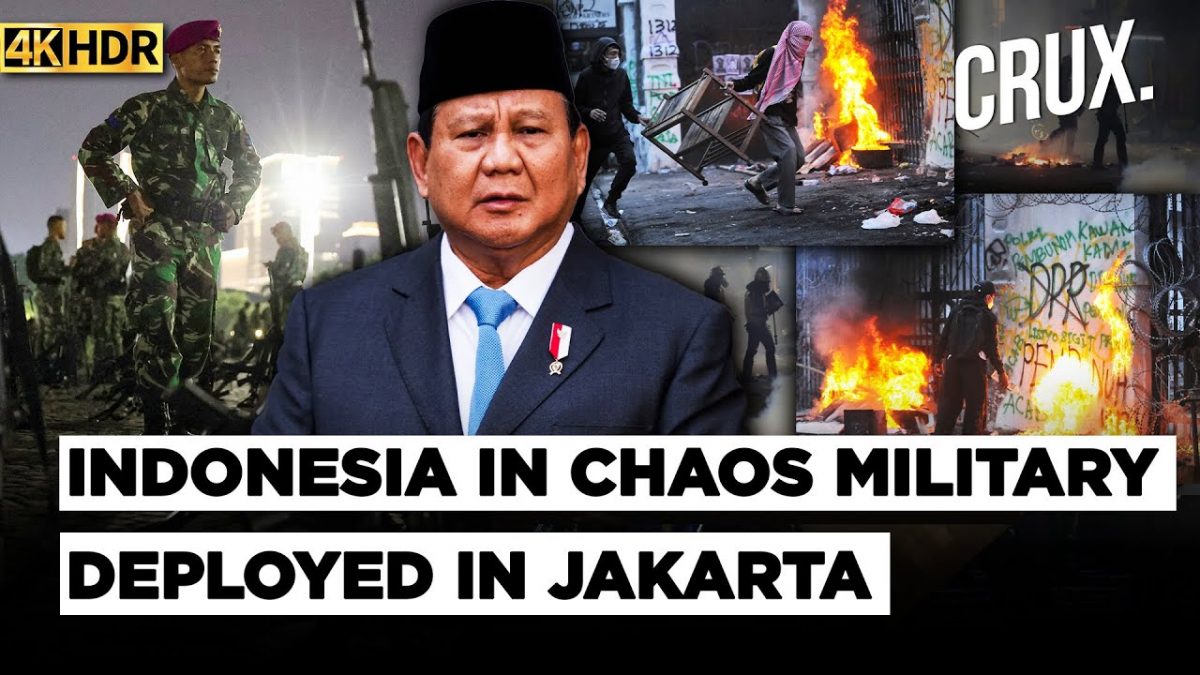 Protests Intensify In Indonesia Amid Military Deployment, Dozens Missing After Deadly Clashes | 4K Protests Intensify In Indonesia Amid Military Deployment, Dozens Missing After Deadly Clashes | 4K