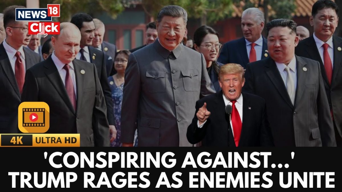Trump Explodes Over China’s Military Parade: ‘Enemies Are Conspiring!’ | Xi Jinping | 4K | N18G Trump Explodes Over China’s Military Parade: ‘Enemies Are Conspiring!’ | Xi Jinping | 4K | N18G