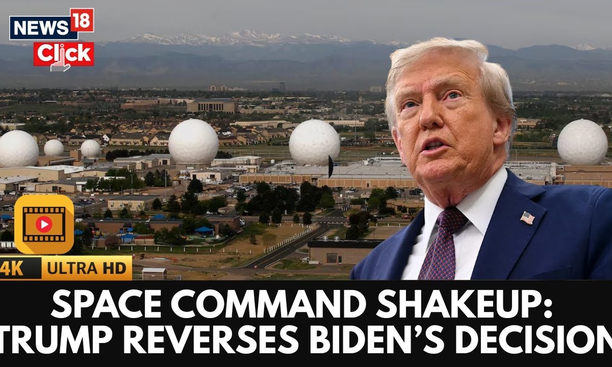 Trump Overrides Biden’s Order On Space Command Headquarters | 'Operate From Alabama Now' | 4K | N18G Trump Overrides Biden’s Order On Space Command Headquarters | 'Operate From Alabama Now' | 4K | N18G
