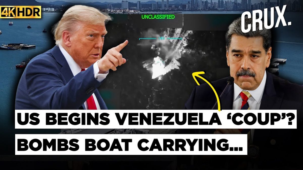 US ‘Serves Notice’ To Maduro, Blows Up ‘Drug Boat’ Near Venezuela, Trains Marines To Land In… | 4K US ‘Serves Notice’ To Maduro, Blows Up ‘Drug Boat’ Near Venezuela, Trains Marines To Land In… | 4K
