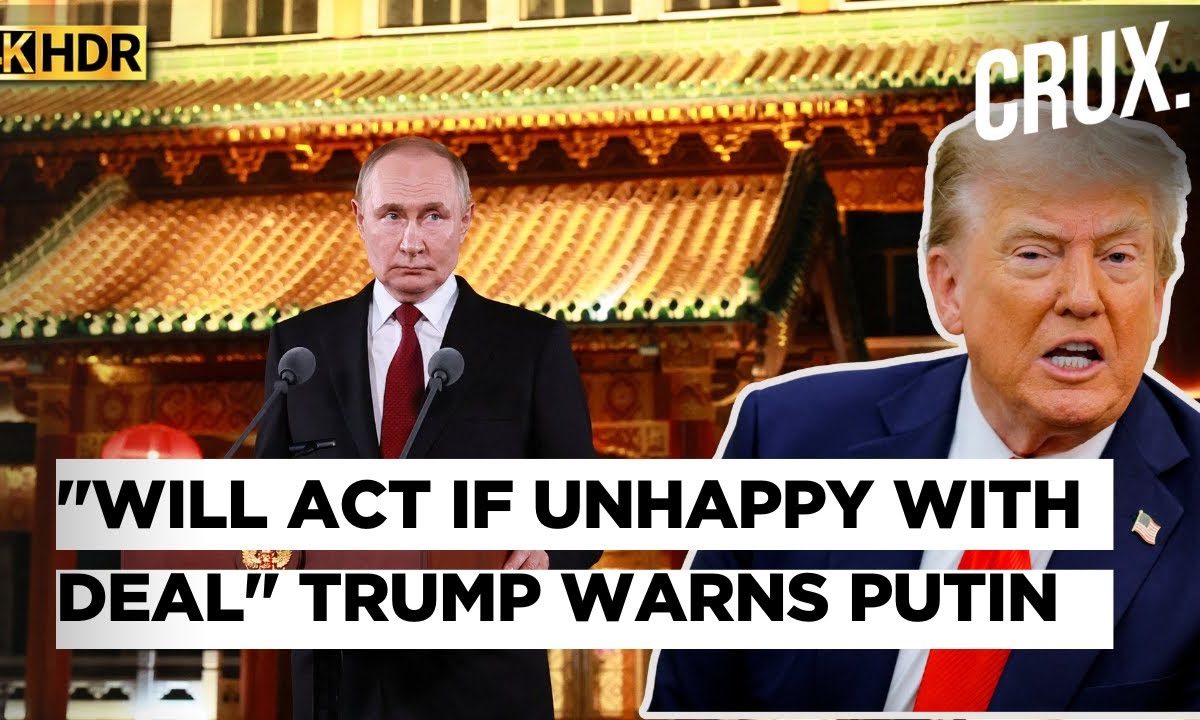 "No Message" Trump Takes Veiled Jibe at Putin as Moscow Says "Open to Meeting Zelensky if..." | 4K "No Message" Trump Takes Veiled Jibe at Putin as Moscow Says "Open to Meeting Zelensky if..." | 4K