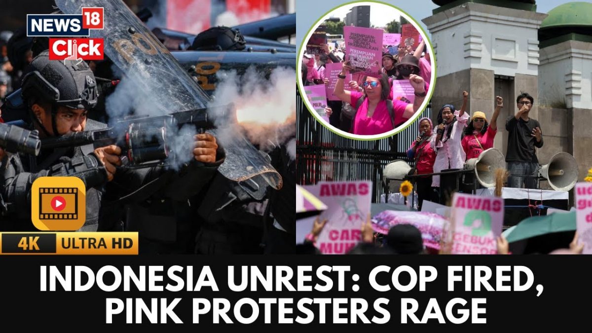 Indonesia Protests: Authorities Fire Cop Involved In Killing Of A Taxi Driver | Breaking | 4K | N18G Indonesia Protests: Authorities Fire Cop Involved In Killing Of A Taxi Driver | Breaking | 4K | N18G