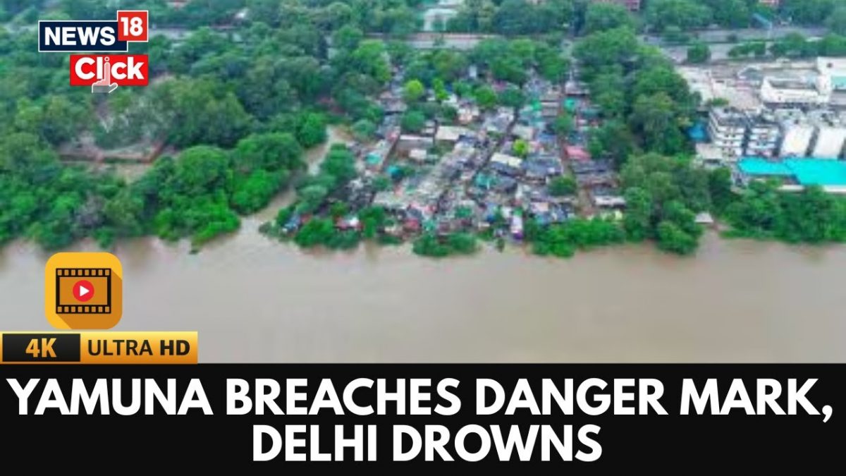 Yamuna Surges Past Danger Level, Red Alert Issued For Delhi? | Delhi Rain Mayhem | 4K | N18V Yamuna Surges Past Danger Level, Red Alert Issued For Delhi? | Delhi Rain Mayhem | 4K | N18V
