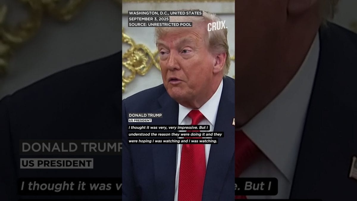 <div>Trump Calls China Military Parade