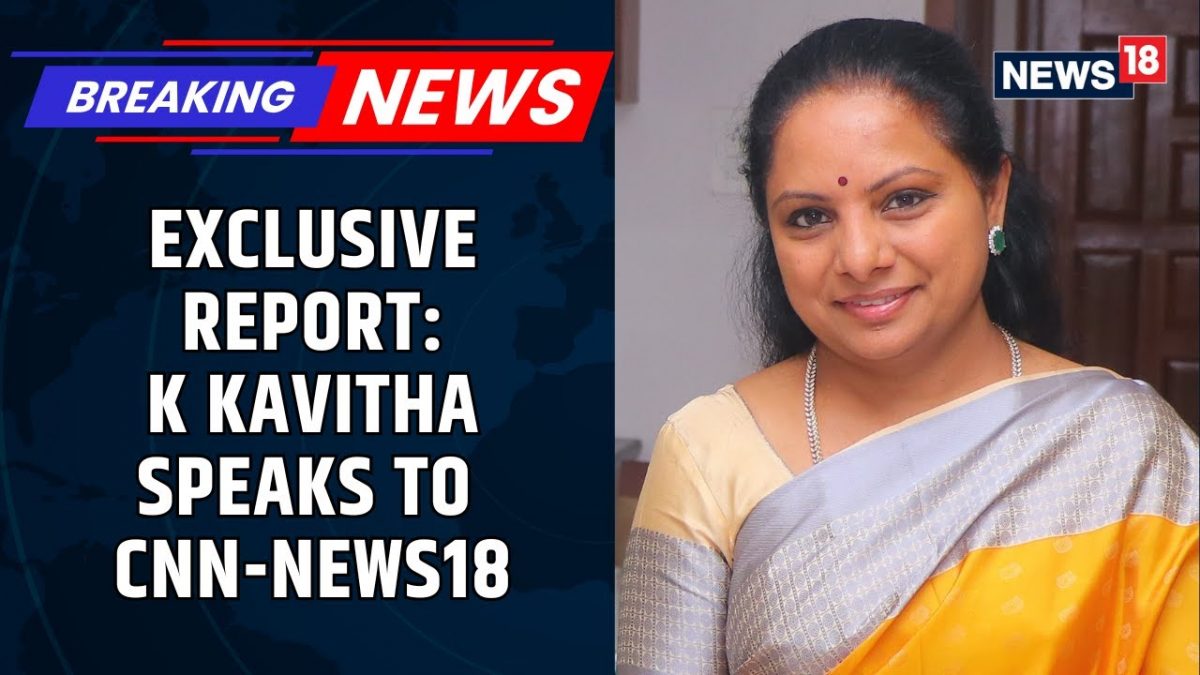 K Kavitha Exclusive: After Resignation From BRS Amid Family Feud ...