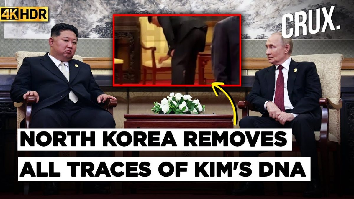 Chair Scrubbed, Armrest Wiped, Table Cleaned: Kim's Aides Erase His DNA After Talks With Putin | 4K