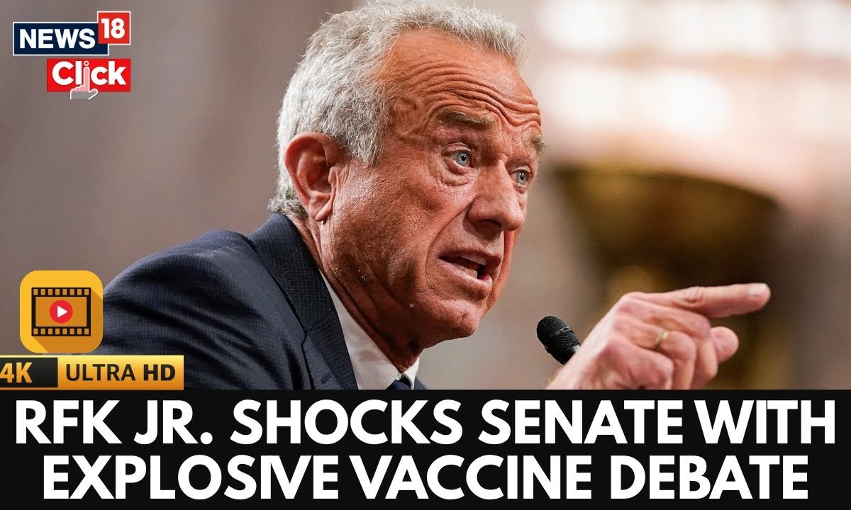 RFK Jr. Shocks Senate with Explosive Vaccine Claims | US Latest News | Trump | Breaking | 4K | N18G RFK Jr. Shocks Senate with Explosive Vaccine Claims | US Latest News | Trump | Breaking | 4K | N18G