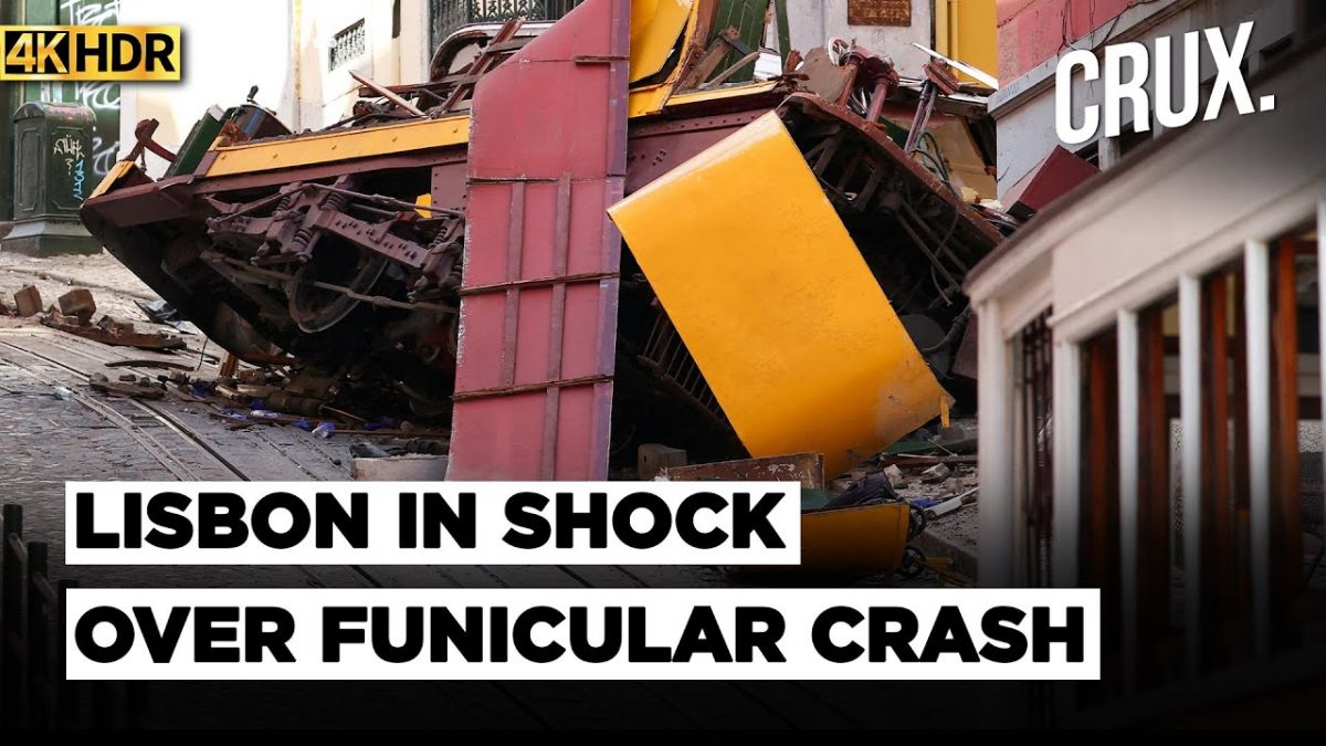 Lisbon Mourns Victims Of Funicular Crash, Did A Loose Cable Lead To Portugal’s Biggest Tragedy? | 4K