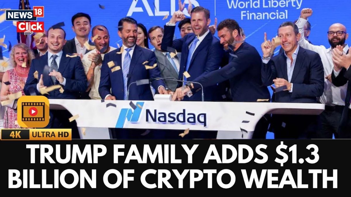 Trump Family Gains $1.3B from Crypto in Weeks | World Liberty & American  Bitcoin Surge | 4K | N18G