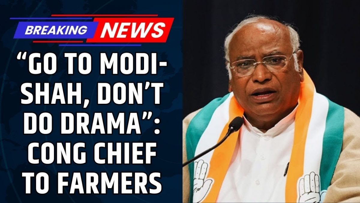 Congress Chief Mallikarjun Kharge To Farmers: “Go to Modi-Shah, Don’t Do Drama” | Karnataka News Congress Chief Mallikarjun Kharge To Farmers: “Go to Modi-Shah, Don’t Do Drama” | Karnataka News
