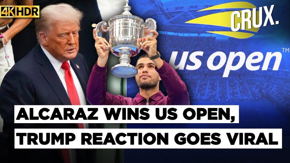 <div>Trump Supported Sinner? President's Dismissive Reaction To Carlos Alcaraz Winning US Open Win | 4K</div>