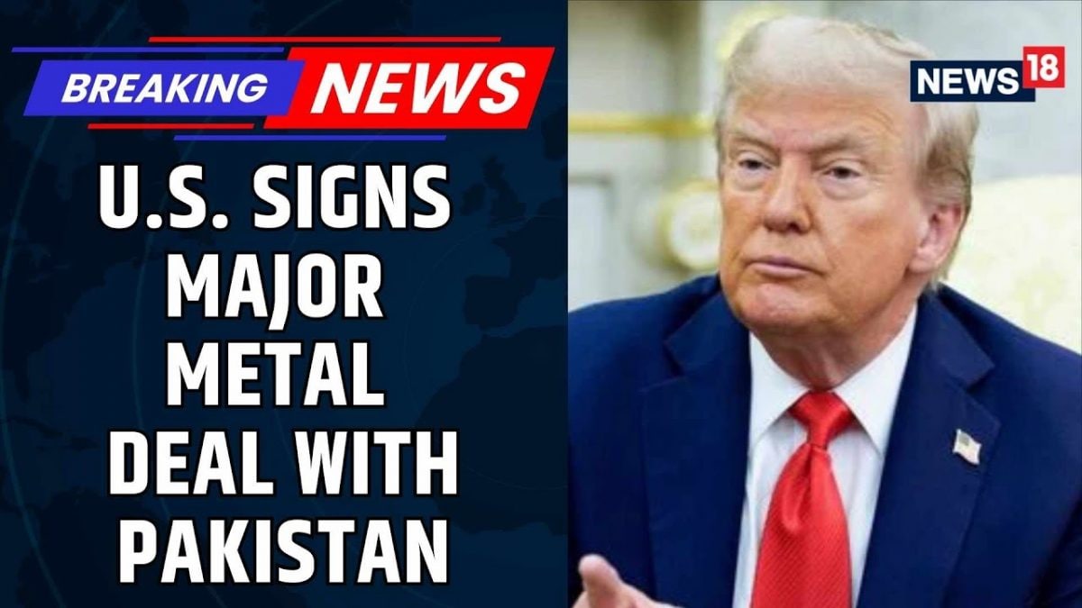 United States Signs Major Metal Deal With Pakistan, To Explore Mining Opportunities In Pakistan