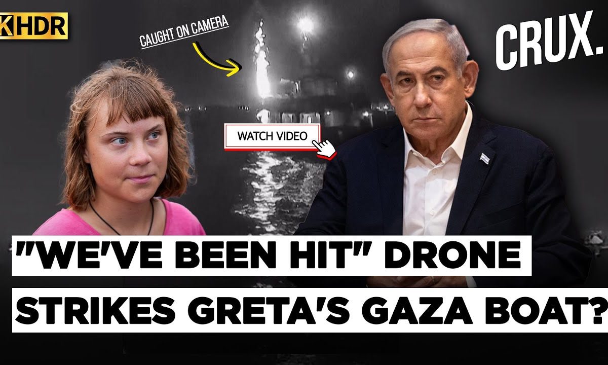 Israel To Act With "Great Force" In Gaza, Bibi 'Kicked' Outside UN By Pro-Palestine Protesters | 4K