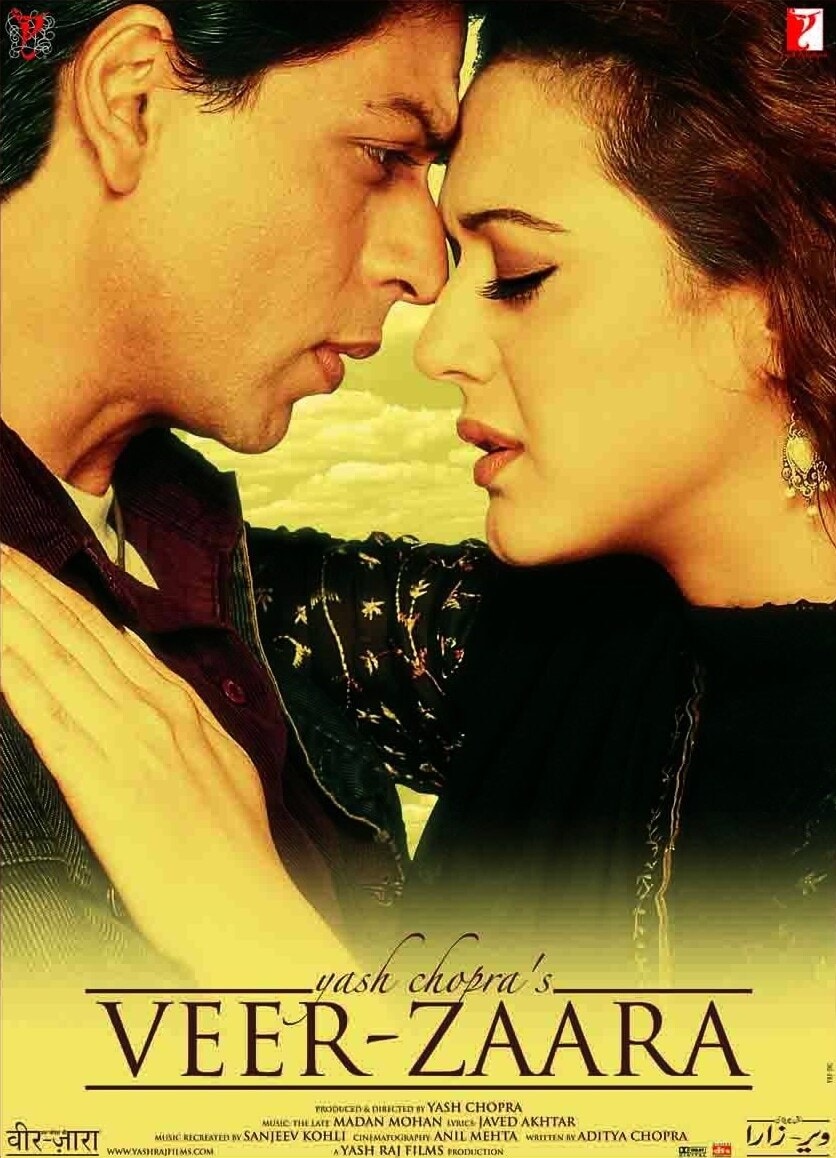 Veer-Zaara (2004): Directed and produced by Yash Chopra and written by his son Aditya Chopra, this romantic drama starred Shah Rukh Khan and Preity Zinta. The story follows Veer Pratap Singh, an Indian Air Force officer, and Zara Hayat Khan, the daughter of a Pakistani politician. The highest-grossing film of 2004 also featured a star-studded supporting cast, including Amitabh Bachchan, Hema Malini, Manoj Bajpayee and several others. (News18 Hindi)