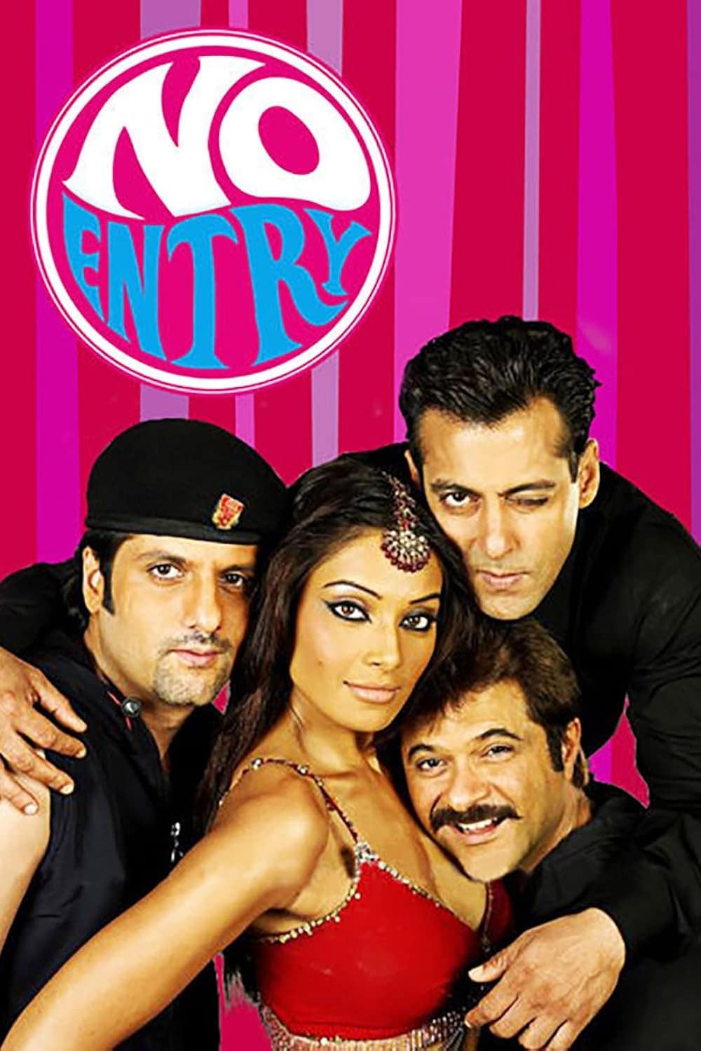 No Entry (2005): A comedy film, written and directed by Anees Bazmee and produced by Boney Kapoor, starred Anil Kapoor, Salman Khan, Fardeen Khan, Bipasha Basu, Esha Deol, Lara Dutta and Celina Jaitley. It was an official remake of the Tamil film Charlie Chaplin (2002) and became the highest-grossing film of 2005. (News18 Hindi)