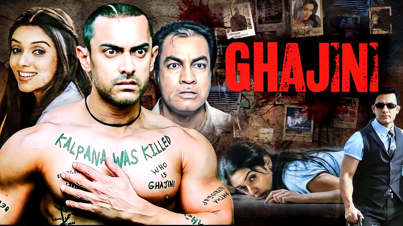 Ghajini (2008): Directed by AR Murugadoss with a screenplay by Aamir Khan, this psycho-action thriller was a remake of Murugadoss’s 2005 Tamil film of the same name. The film starred Aamir Khan, Asin, Jiah Khan and Pradeep Rawat, and became the highest-grossing film of 2008. (News18 Hindi)