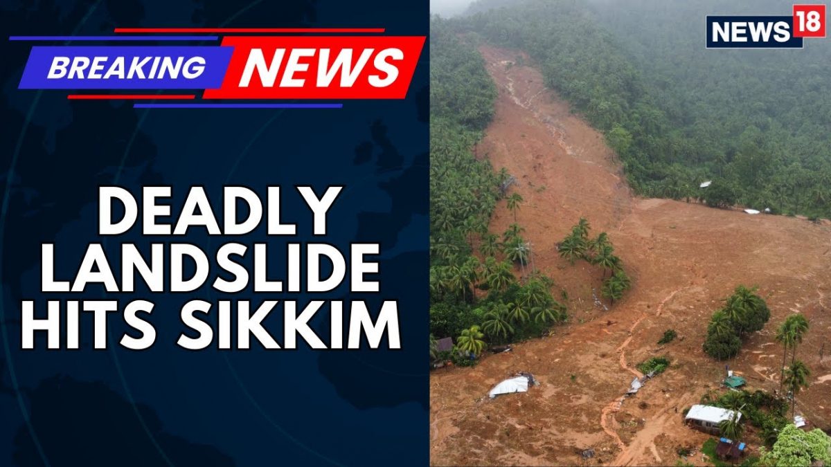 Sikkim Landslide: Rescuers Build Makeshift Tree Bridge To Save Victims Stranded In Flooded River