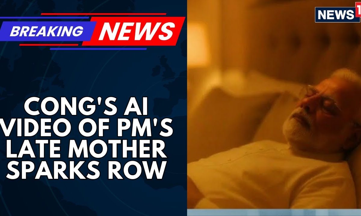 BJP: Congress Has Insulted PM Modi's Late Mother | BJP Fumes Over Congress's Ai Video Of Pm Mother