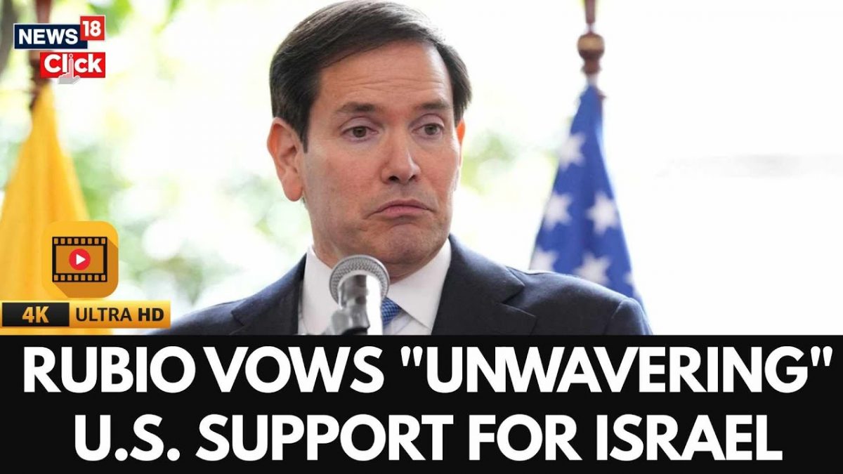 Rubio: US Supports Netanyahu's Plan to Destroy Hamas