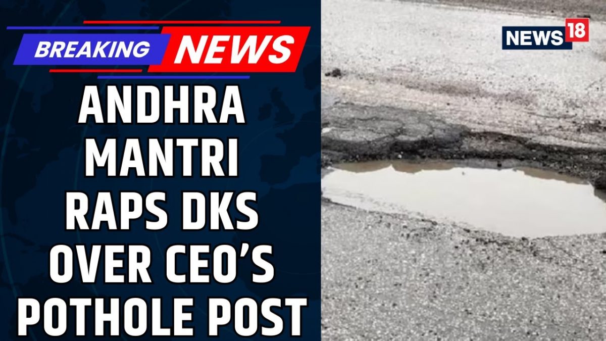 <div>Dont Dismiss Grievances: Andhra Minister Raps DKS Over CEOs Potholes Post | Bengaluru Potholes</div> <div>'Don't Dismiss Grievances': Andhra Minister Raps DKS Over CEO's Potholes Post | Bengaluru Potholes</div>