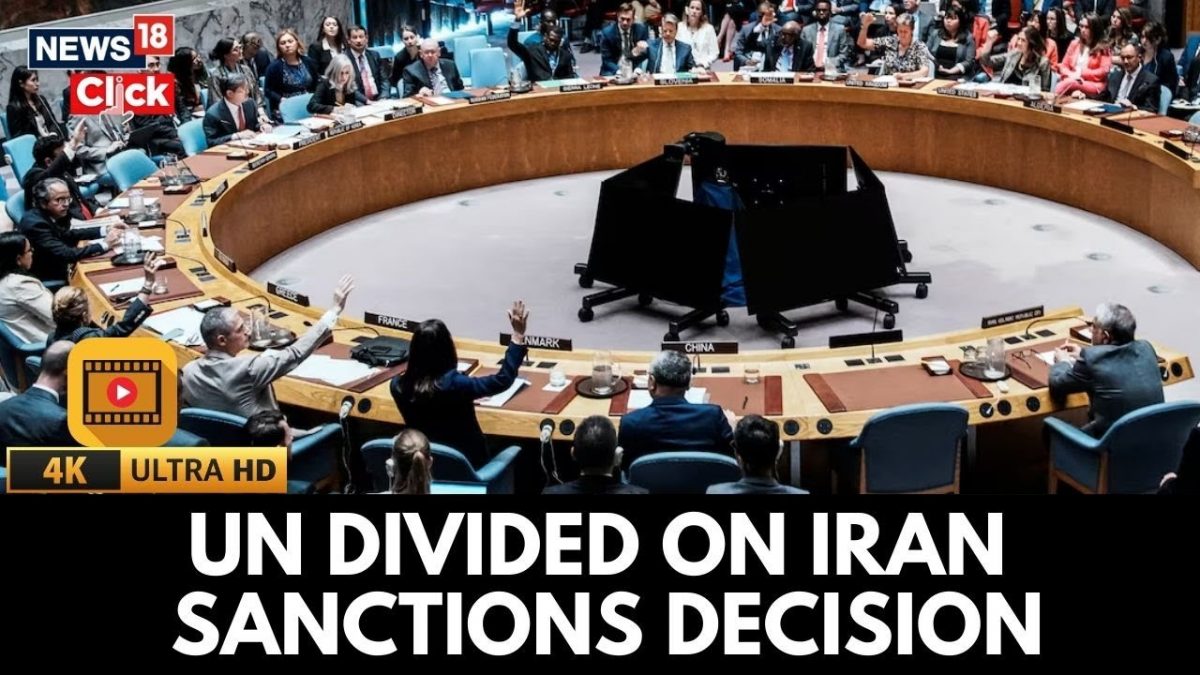 UN Security Council Rejects Iran Sanctions Lift