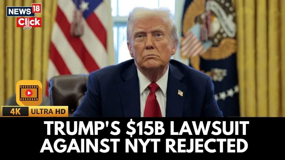 Judge Dismisses Trump's $15 Billion Defamation Lawsuit