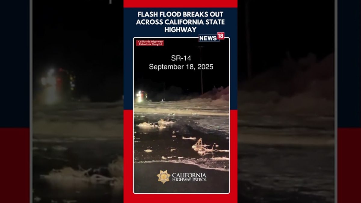 Flood Alert: Flash Flood Breaks Out Across California State Highway | # ...