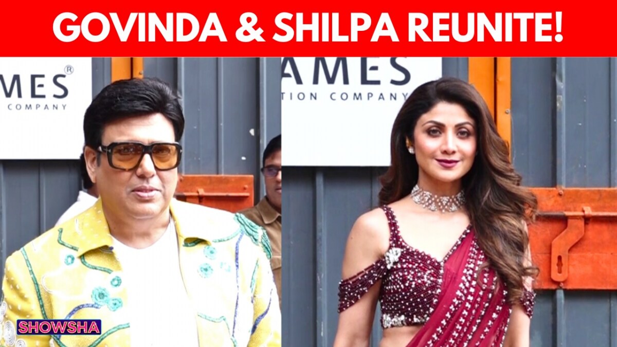 Govinda and Shilpa Shetty Reunite on Super Dancer Set